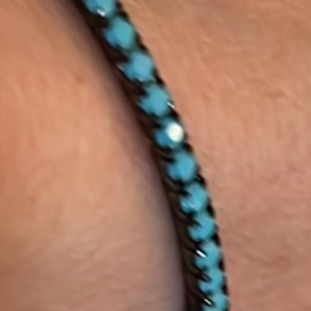 Blue bracelet